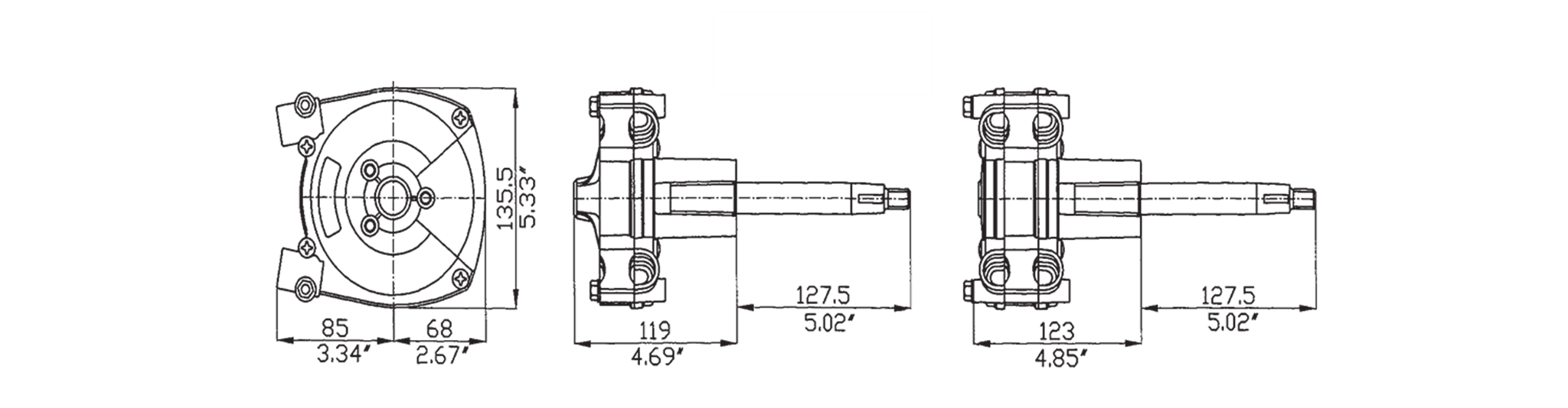 T71FC Single Cable Helm And T72FC Dual Cable Helms