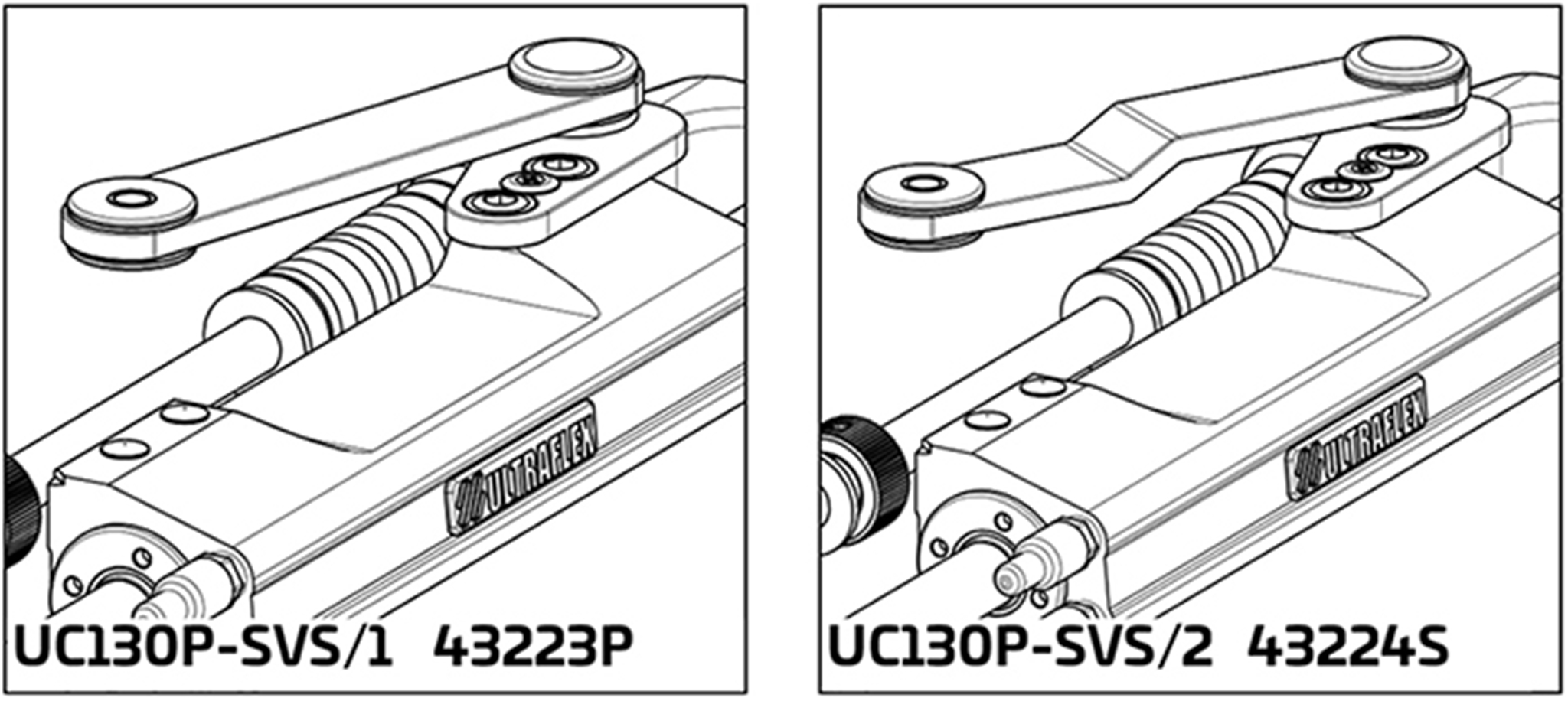 UC130 SVS Hydraulic Port Cylinder Application 1 and 2